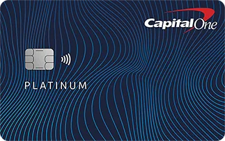 Capital One Platinum Secured: the issuer’s card art