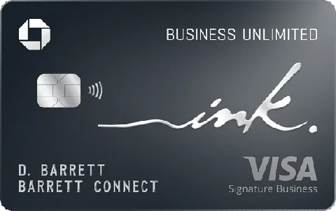 Chase Ink Business Unlimited: the issuer’s card art
