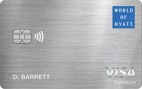 World of Hyatt Credit Card: the issuer’s card art